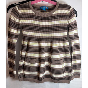 The Children's Place Rib Knit Sweater Tunic Short Dress Size 5/6 Long Sleeve EUC